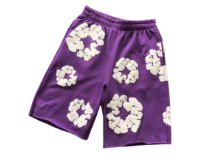 Denim Tear Basic Purple Shorts